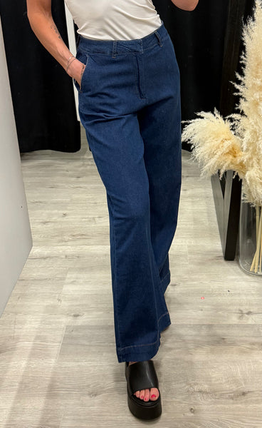 Bobbie pants - medium blue denim