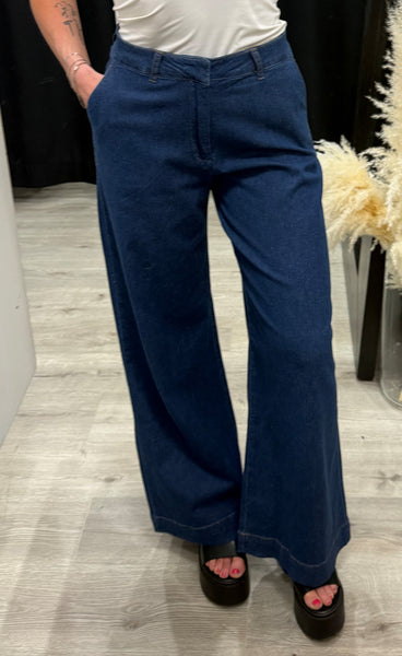 Bobbie pants - medium blue denim