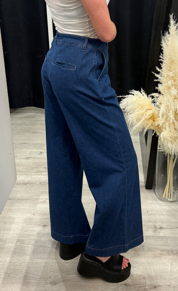 Bobbie pants - medium blue denim