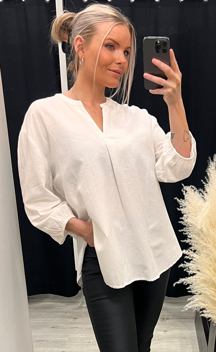 Maddie blouse 1 - ecru