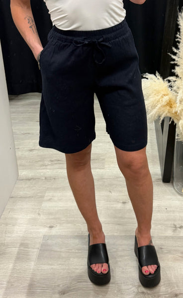 PULZ Luca shorts - dark sapphire