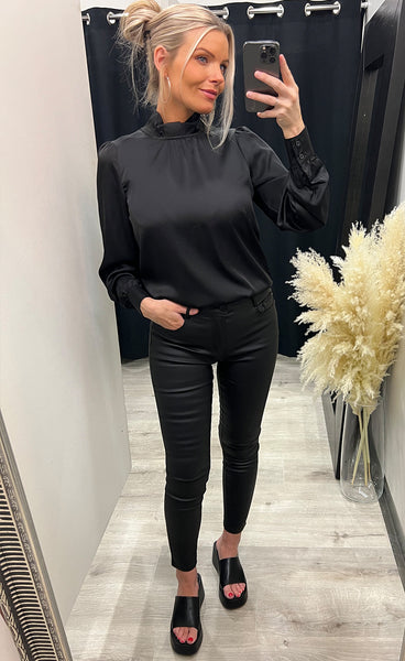 Dorota blouse - black