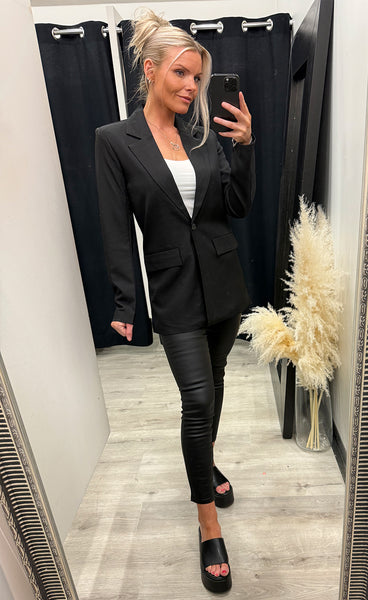 Viksa blazer - black