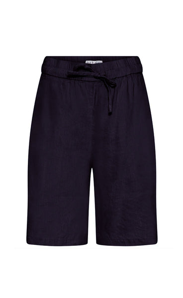 PULZ Luca shorts - dark sapphire