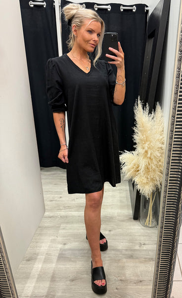 Falakka wide dress - black