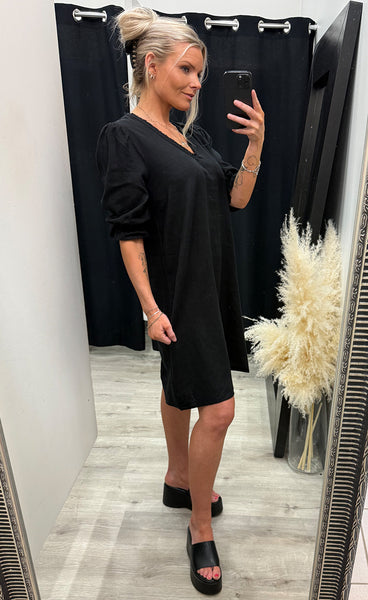 Falakka wide dress - black