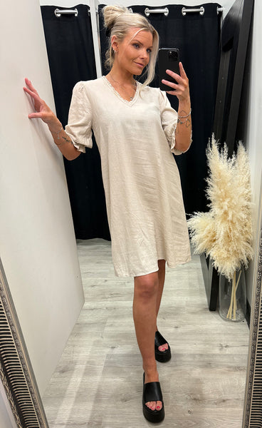 Falakka wide dress - sand