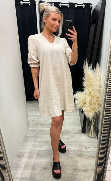Falakka wide dress - sand