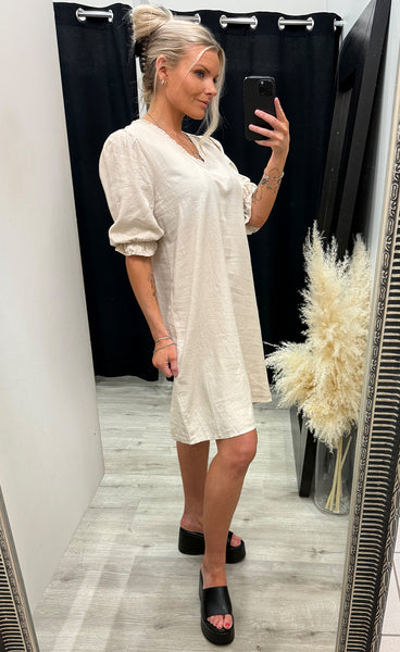 Falakka wide dress - sand