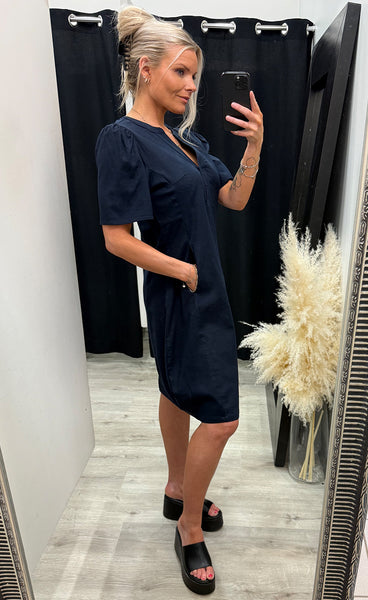 FREEQUENT Laney dress - navy