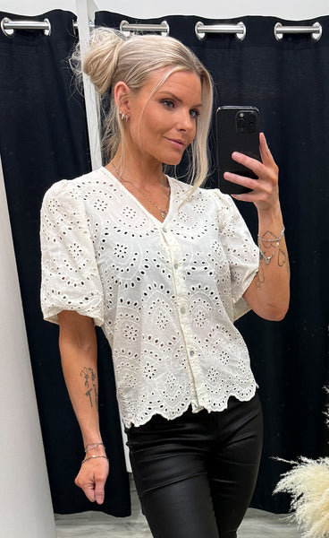 N-mika blouse - ivory