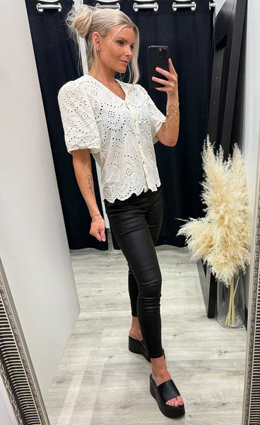 N-mika blouse - ivory
