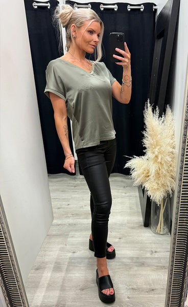 Selita t-shirt - vetiver