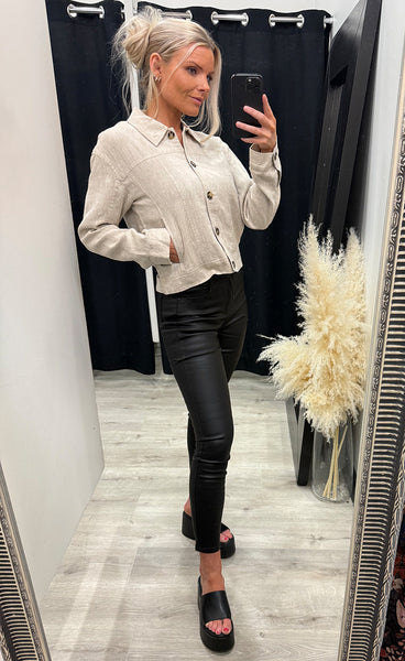 Viana ginia jacket - sand melange