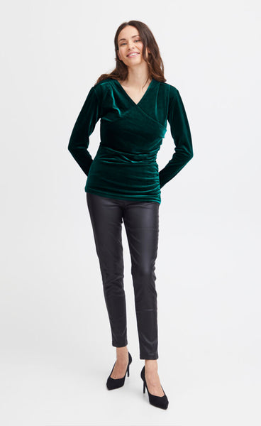 Cassandra blouse 1 - ponderosa pine