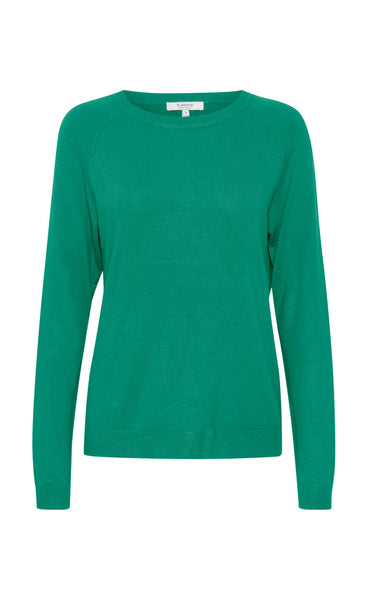Pimba basic pullover - cadmium green