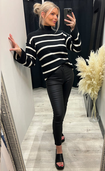 Relly pullover 1 - black mix