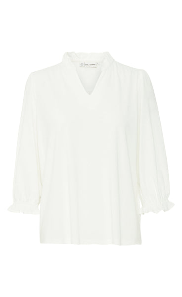 Lippa smock tee - cloud dancer