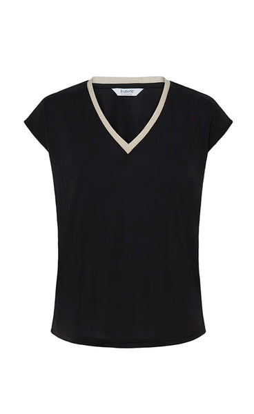 Perl lurex t-shirt - meteorite