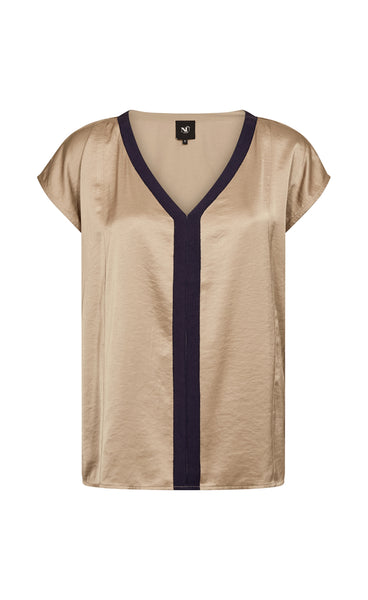 Diem top - navy mix