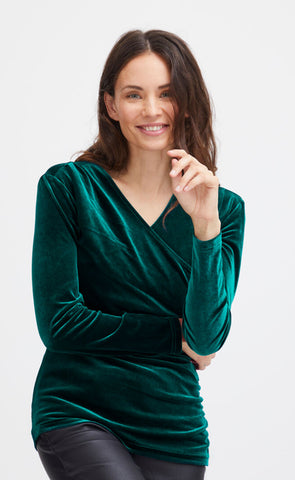 Cassandra blouse 1 - ponderosa pine