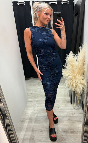 Lavinia dress - navy