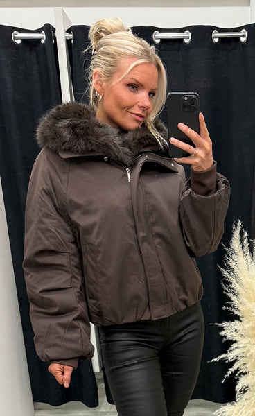 Stella jacket 91171 - chocolate