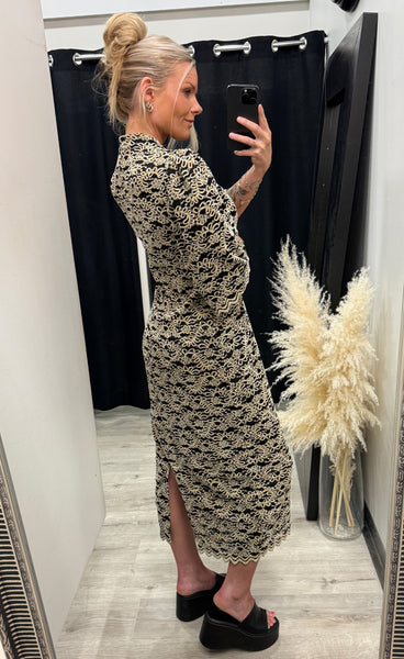 RDF Cressida dress - dark rock