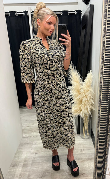 RDF Cressida dress - dark rock