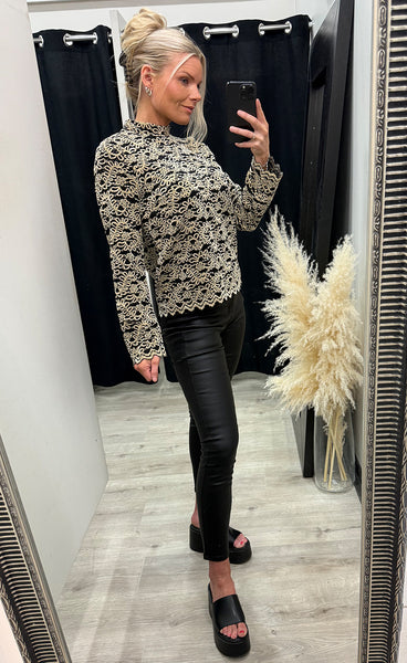 RDF Capucine blouse - dark rock