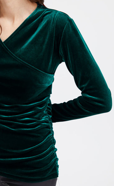 Cassandra blouse 1 - ponderosa pine