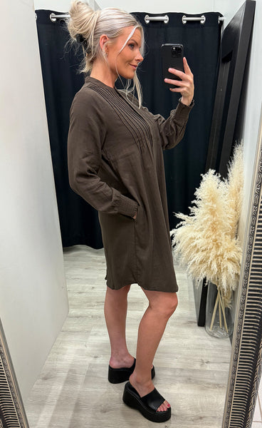 Carrie dress - brown