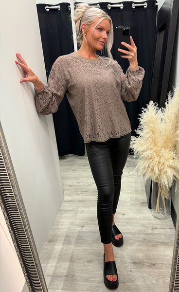 Claire blouse - latte