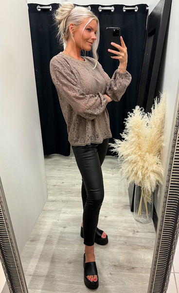 Claire blouse - latte