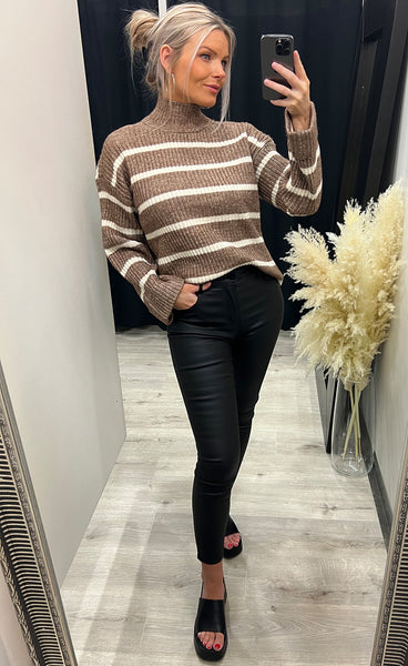 Relly pullover 1 - brown mix
