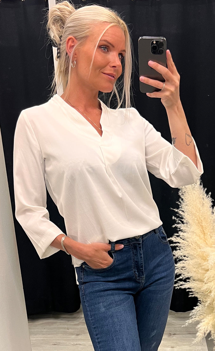 Saya blouse 1 - ecru