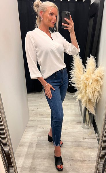 Saya blouse 1 - ecru