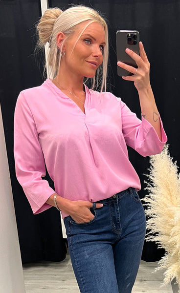 Saya blouse 1 - pink frosting