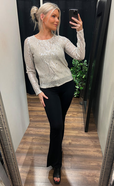 Salma top - beige