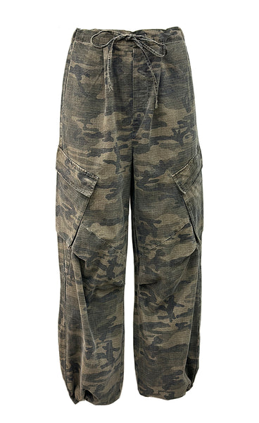 CONTINUE Cassie pants - camouflage