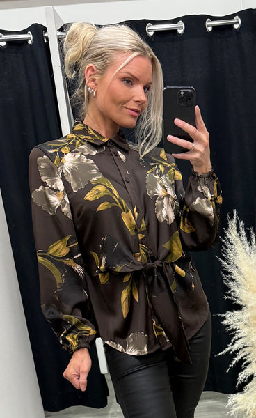 FREEQUENT Zila blouse - mole