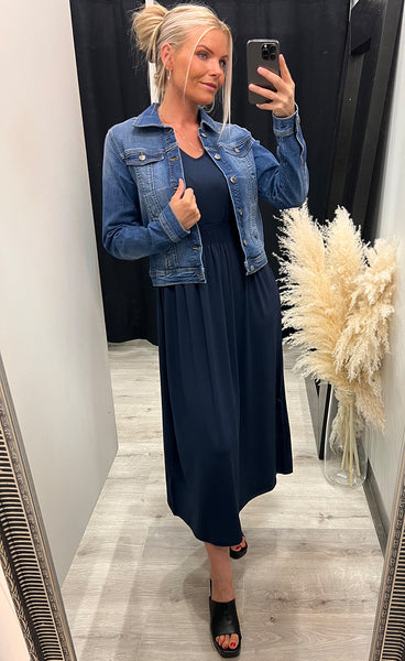 Katja denim jacket - medium blue