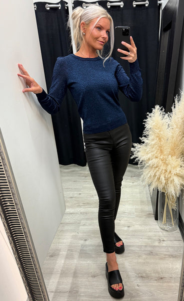 Remi round neck - navy