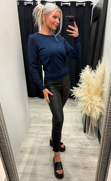 Remi round neck - navy