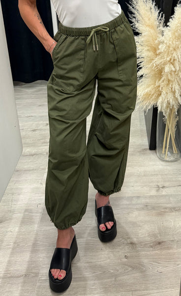 CONTINUE Carrie pants 2 - army