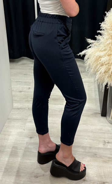 FREEQUENT Nanni ankle pants - salute blue