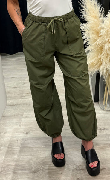 CONTINUE Carrie pants 2 - army