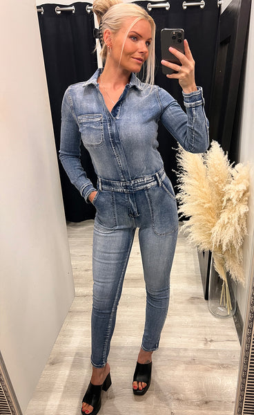 Melly samfestingur - light denim
