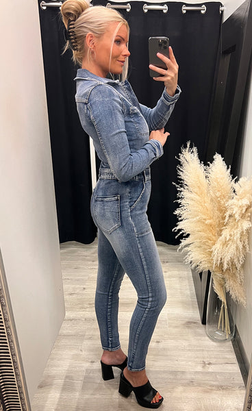 Melly samfestingur - light denim