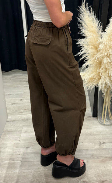 CONTINUE Carrie pants 2 - brown